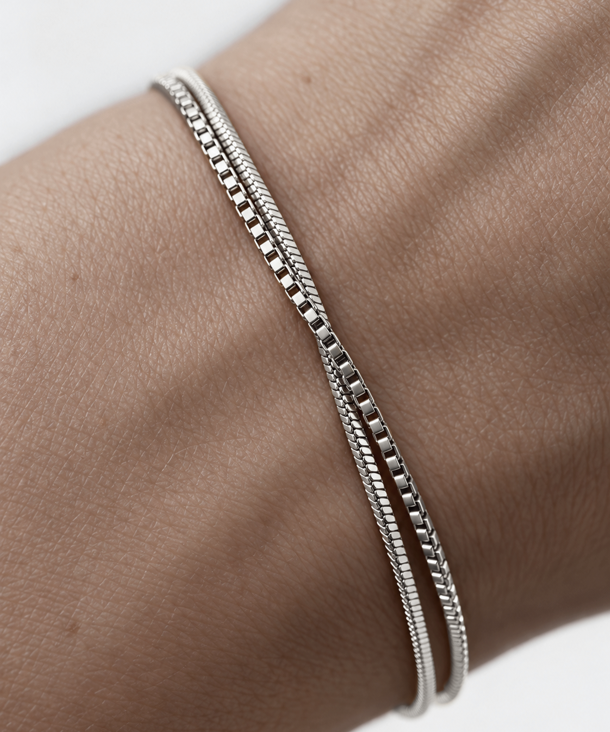 2x Pulseiras minimalistas