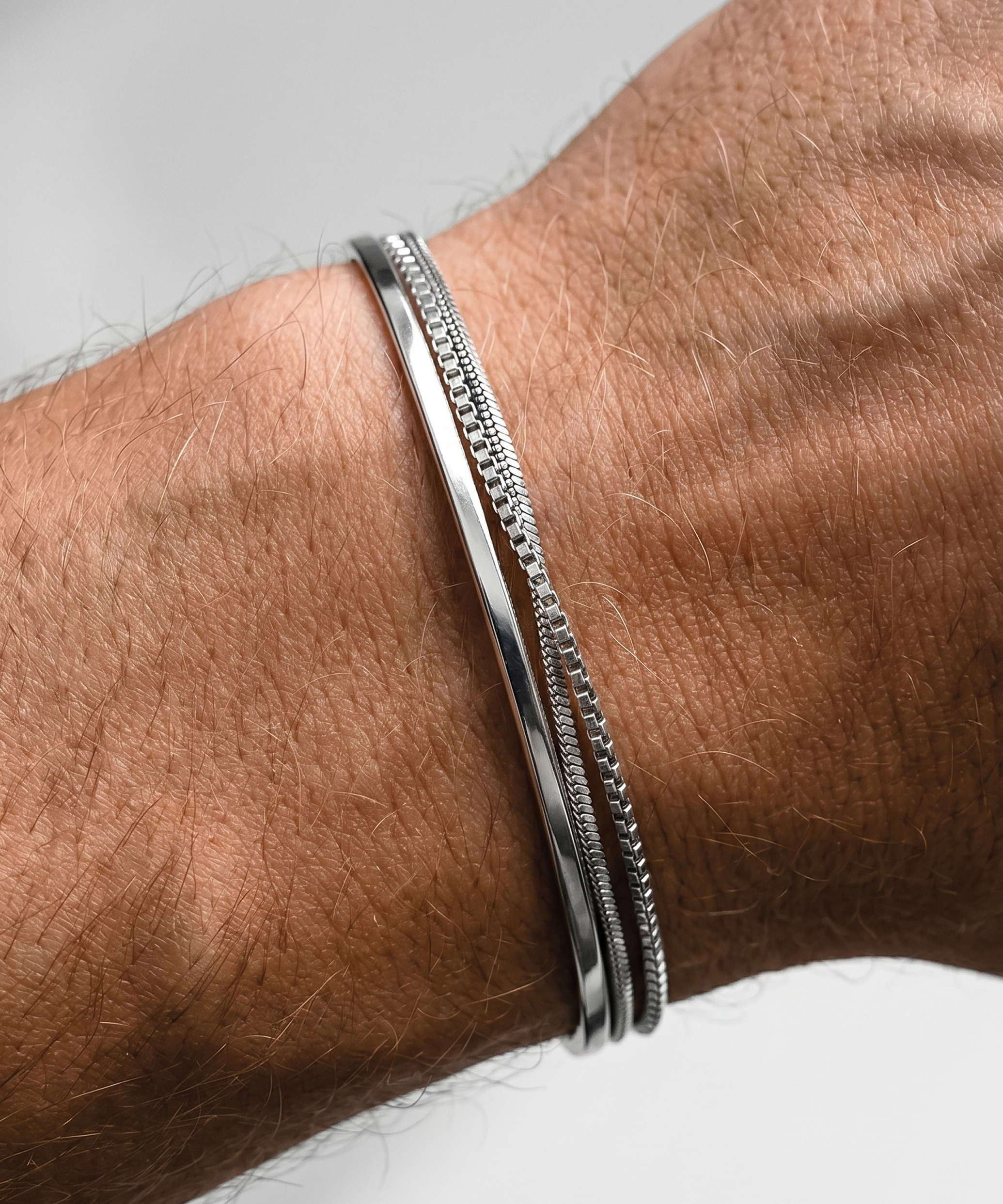 3x Minimalistische Stapelset