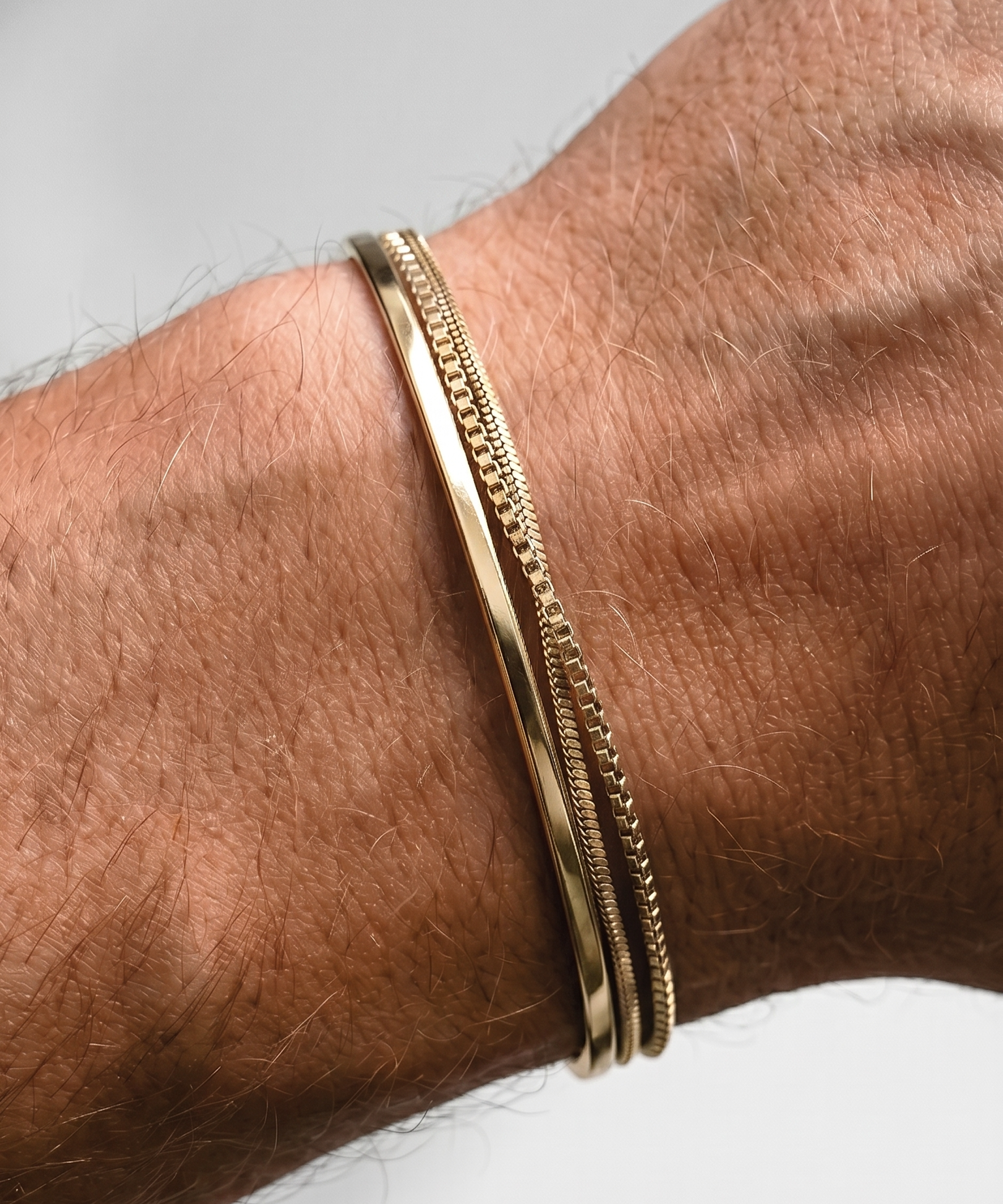 3x Minimalistische Stapelset