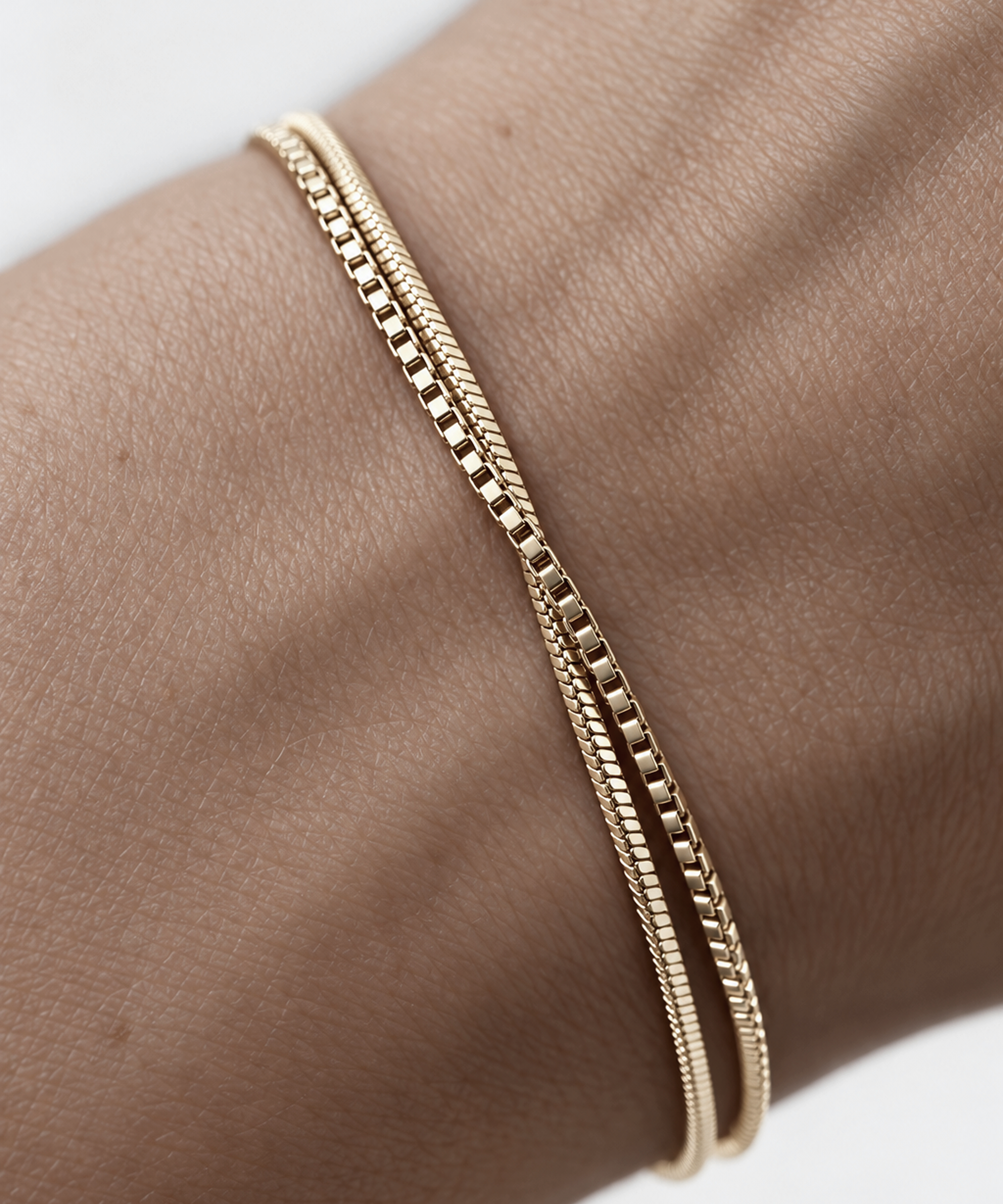 2x Pulseiras minimalistas