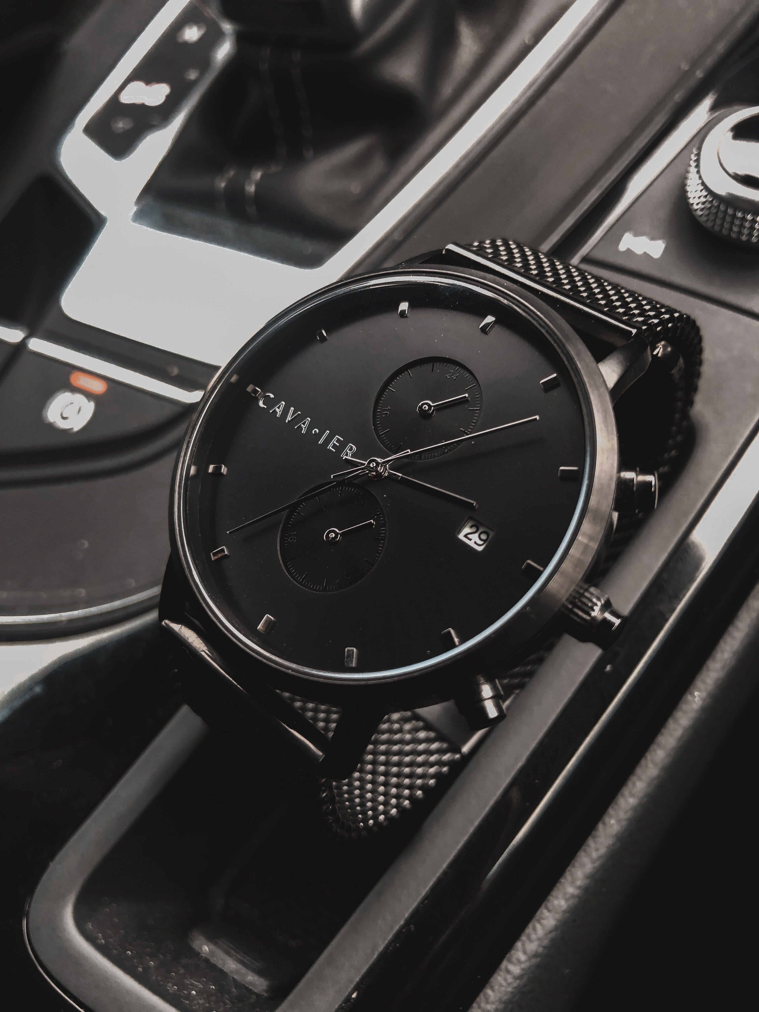 Cavaier Watch black Gent's Somber